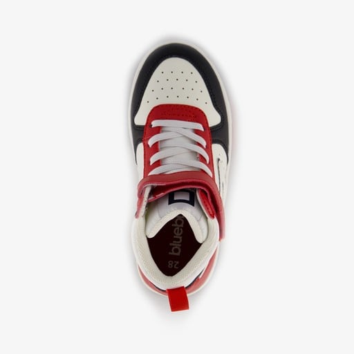 Hoge jongens sneakers rood