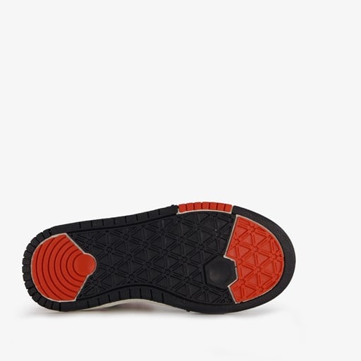 Hoge jongens sneakers rood