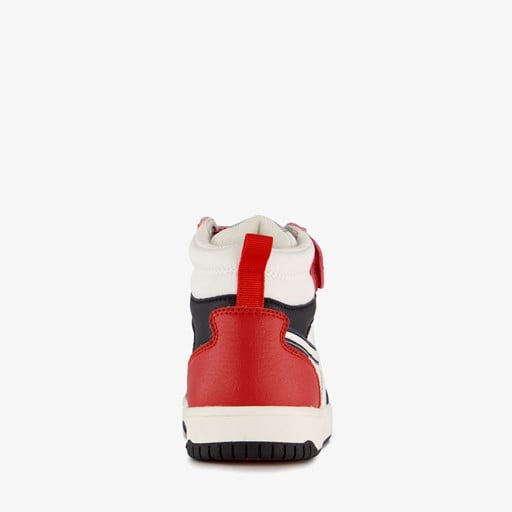 Hoge jongens sneakers rood
