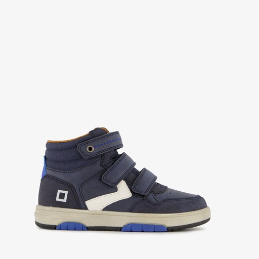 Hoge jongens sneakers blauw