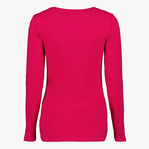 Dames shirt katoen met lange mouwen