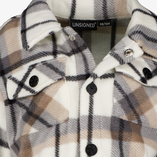 Jongens blouse met ruitjes