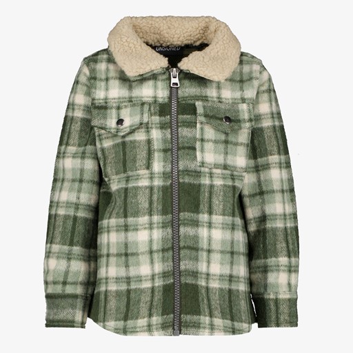 Jongens vest met teddy kraag
