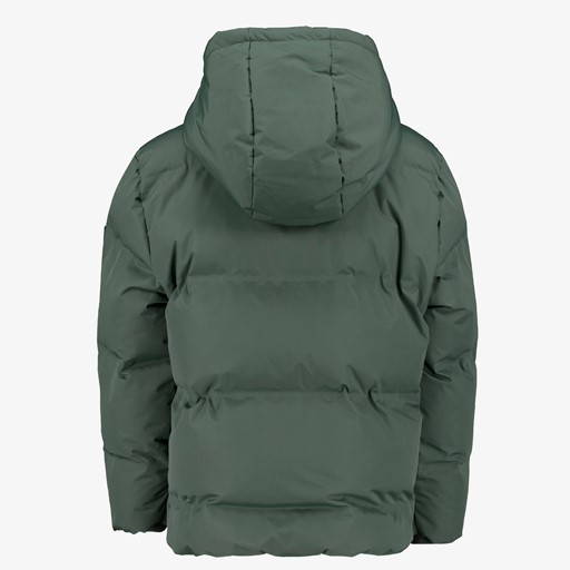 Jongens gewatteerde winterjas groen