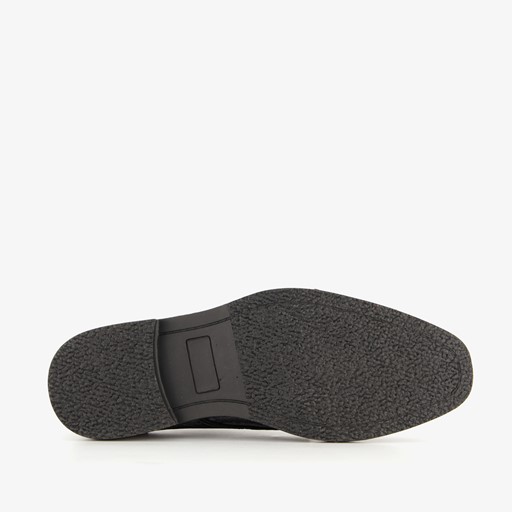 Heren veterschoenen grijs