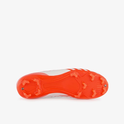 Kinder voetbalschoenen FG wit oranje