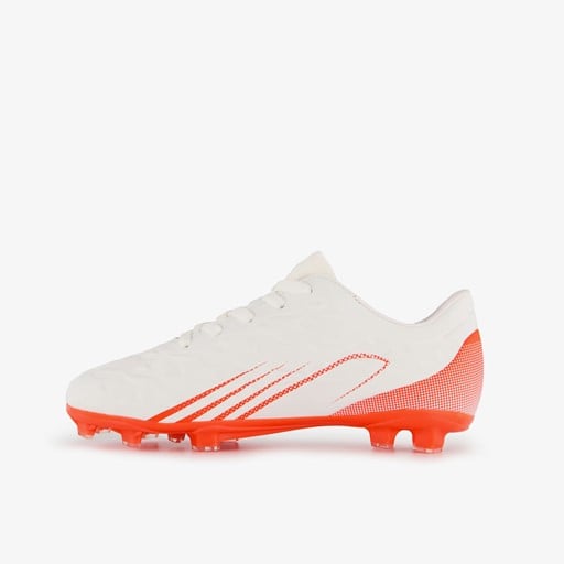 Kinder voetbalschoenen FG wit oranje