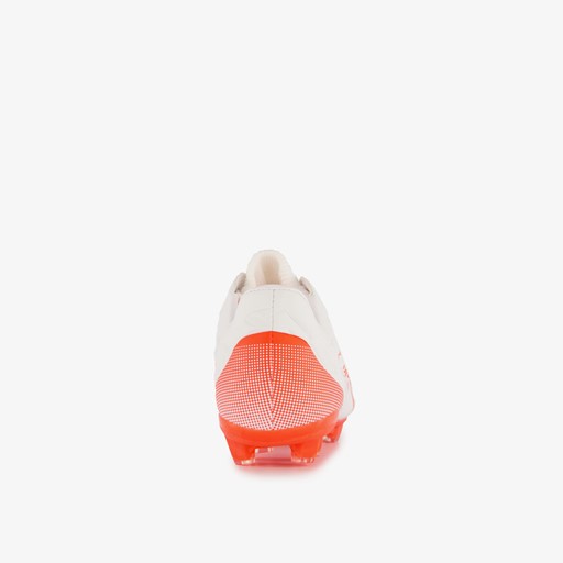 Kinder voetbalschoenen FG wit oranje