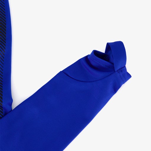 Kinder voetbal pully blauw zwart