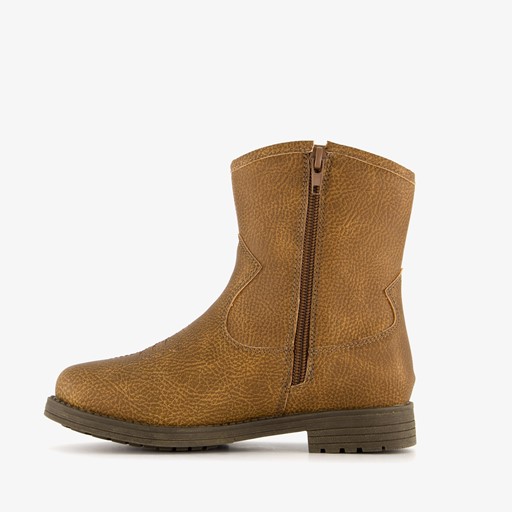 Western meisjes boots cognac