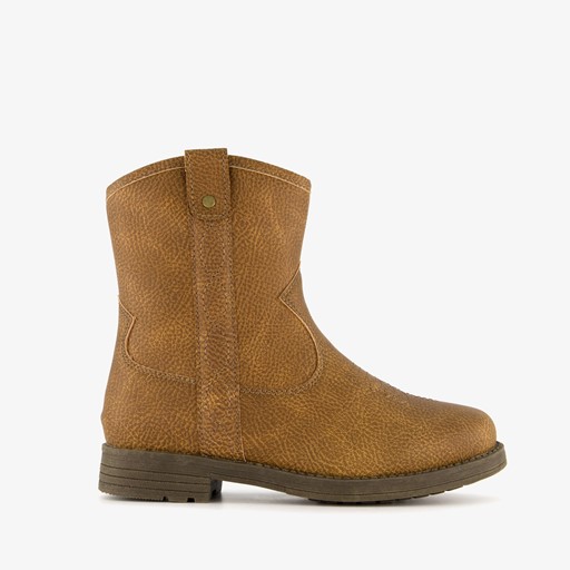 Western meisjes boots cognac