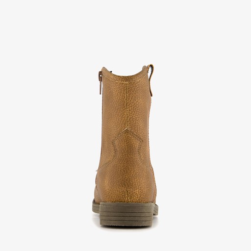 Western meisjes boots cognac