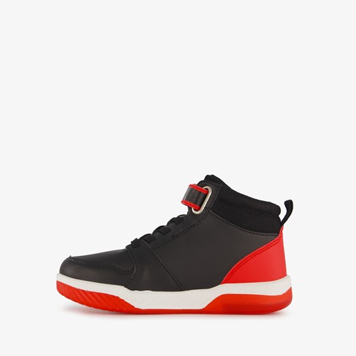 Jongens sneakers met lichtjes zwart