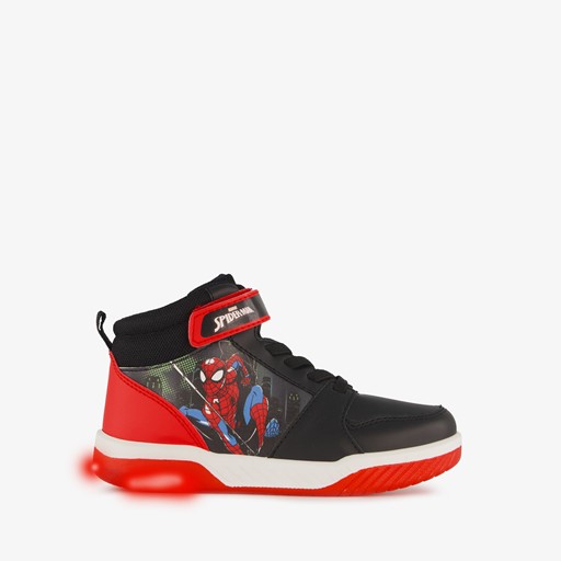 Jongens sneakers met lichtjes zwart