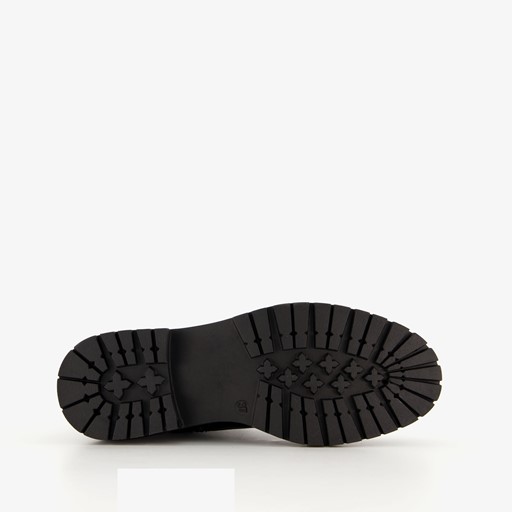 Dames veterboots zwart