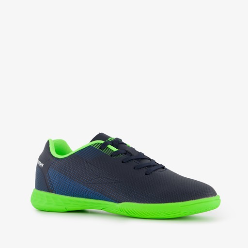 Jongens zaalschoenen IC blauw geel