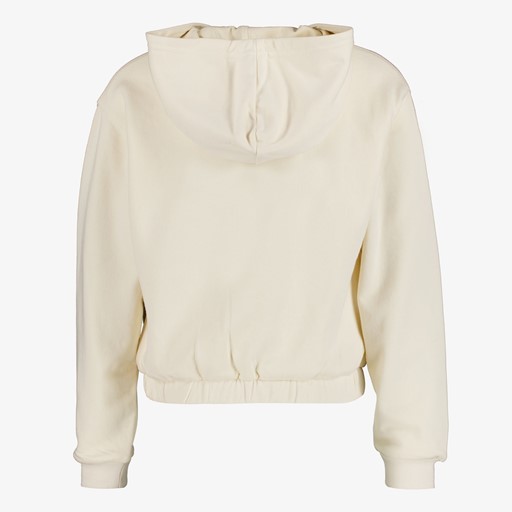 Meisjes hoodie met roze tekstopdruk