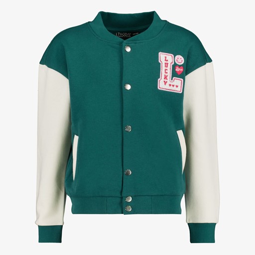 Meisjes bomber jasje groen