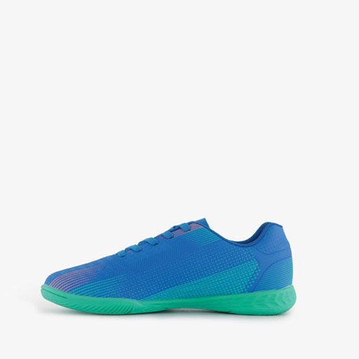 Kinder zaalschoenen IC blauw groen