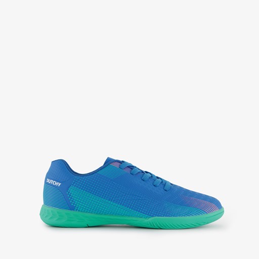 Kinder zaalschoenen IC blauw groen