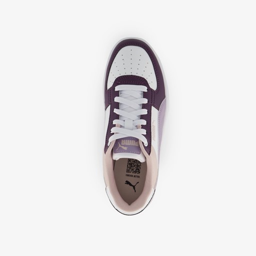 Caven 2.0 Block meisjes sneakers wit paars