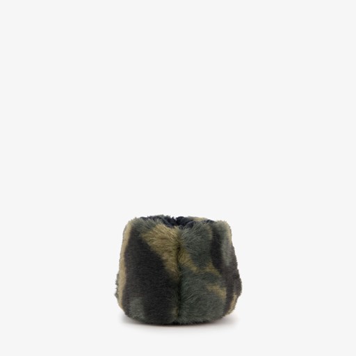 Jongens sloffen groene camouflage