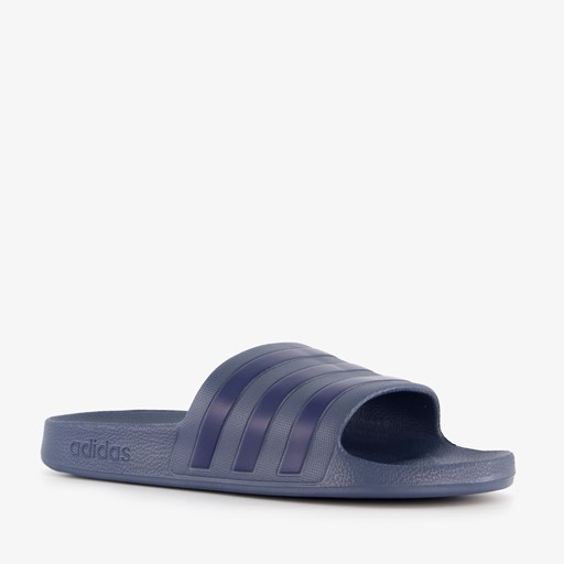 Adilette Aqua heren badslippers blauw