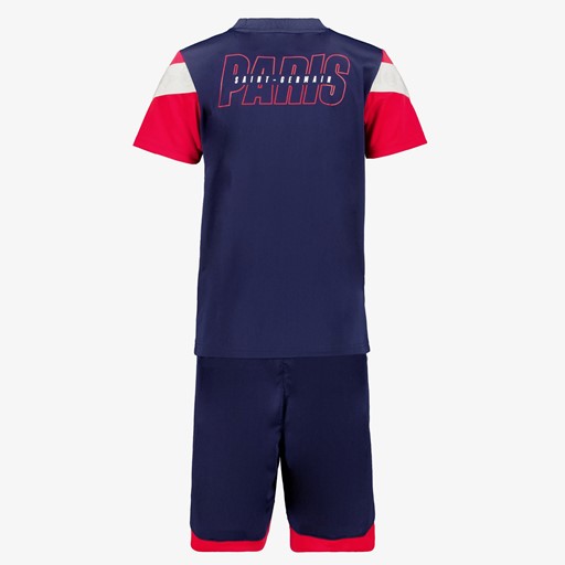 PSG tweedelige kinder sport set blauw