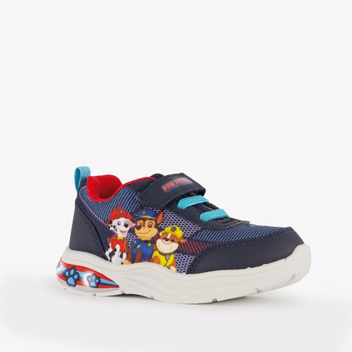 Jongens sneakers met lichtjes blauw