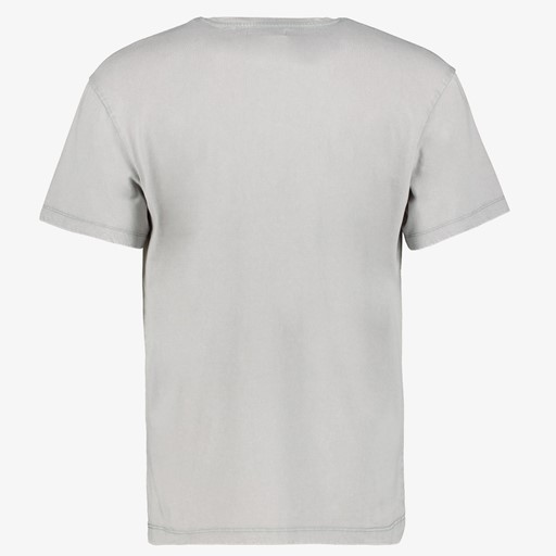 Heren T-shirt met opdruk grijs