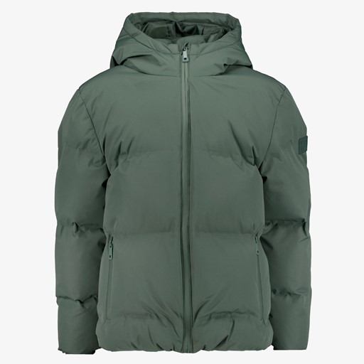 Jongens gewatteerde winterjas groen