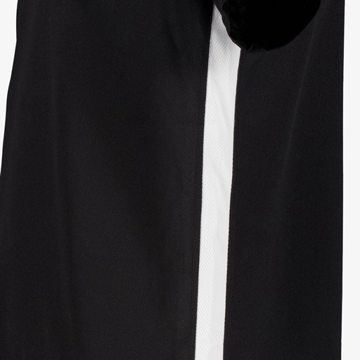 Heren voetbal T-shirt zwart wit