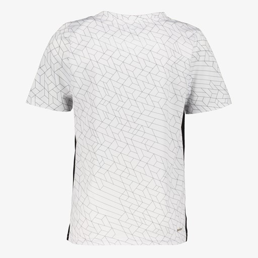 Dry jongens voetbal T-shirt wit zwart