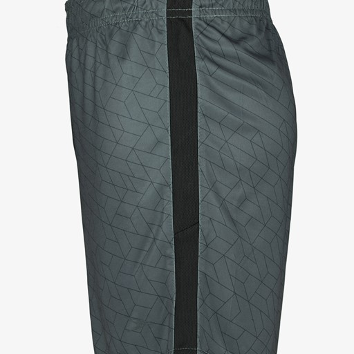 Dry jongens voetbalshort grijs met print