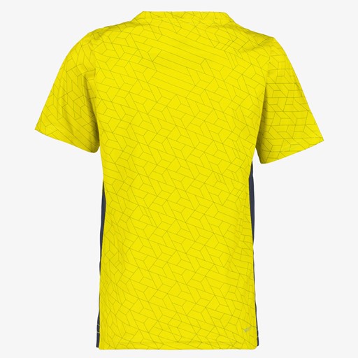 Dry jongens voetbal T-shirt geel zwart