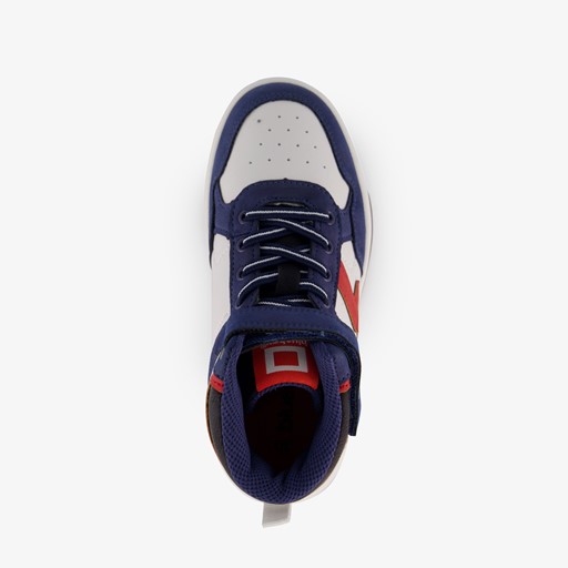 Hoge jongens sneakers blauw