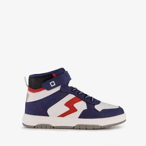 Hoge jongens sneakers blauw