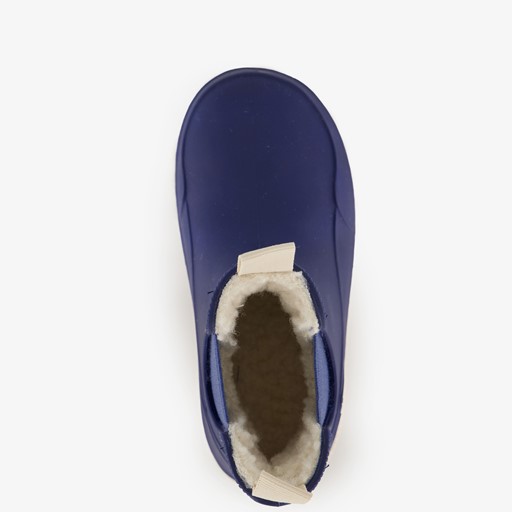 Kinder regenlaarzen gevoerd blauw