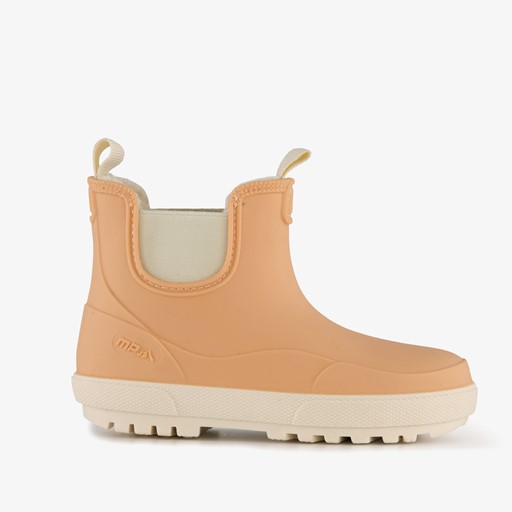 Kinder regenlaarzen gevoerd oranje
