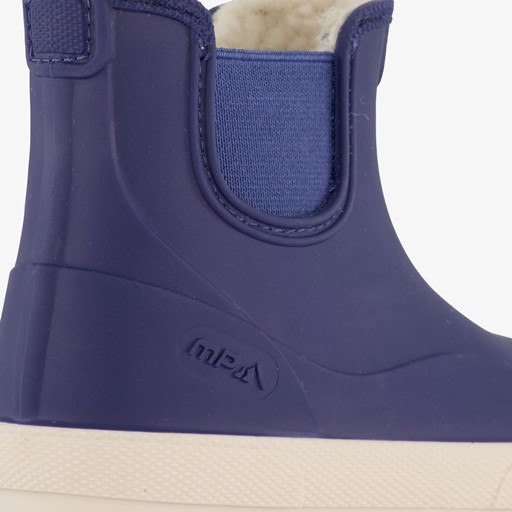 Kinder regenlaarzen gevoerd blauw