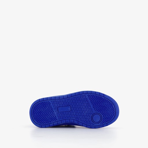 Hoge jongens sneakers kobalt blauw