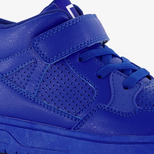 Hoge jongens sneakers kobalt blauw