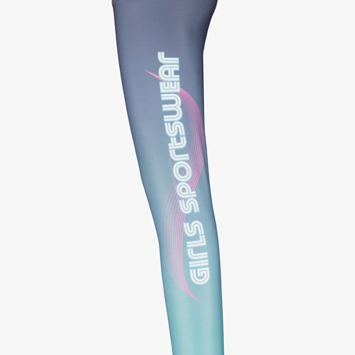 Meisjes sportlegging groen blauw
