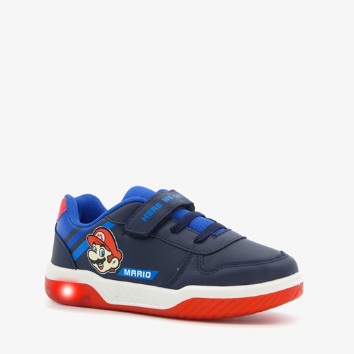 Mario kinder sneakers met lichtjes blauw online bestellen | Scapino