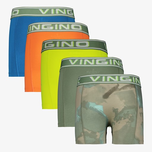 Jongens boxershorts groen