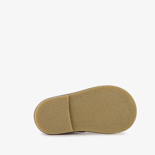 Suede meisjes western laarsjes paars