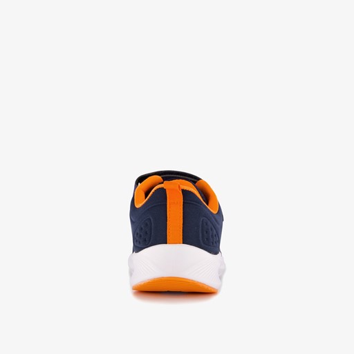 Kinder sportschoenen blauw oranje