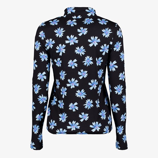Dames coltrui met blauwe bloemen