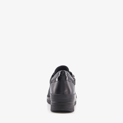 Dames veterschoenen zwart
