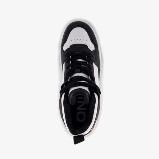 ONLY Shoes hoge dames sneakers wit zwart